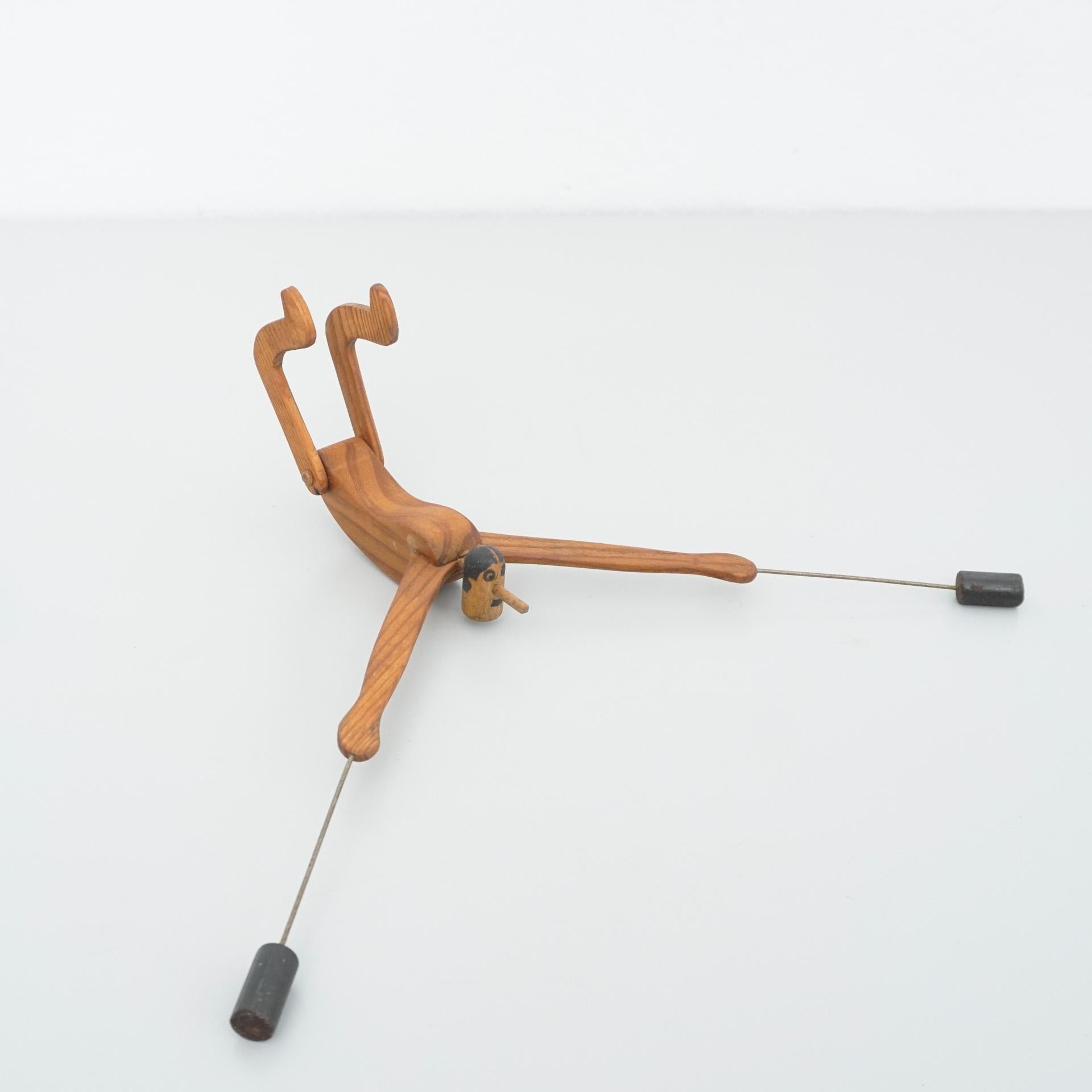 D.Invernon Equilibrist Wood Sculpture, 2020 6