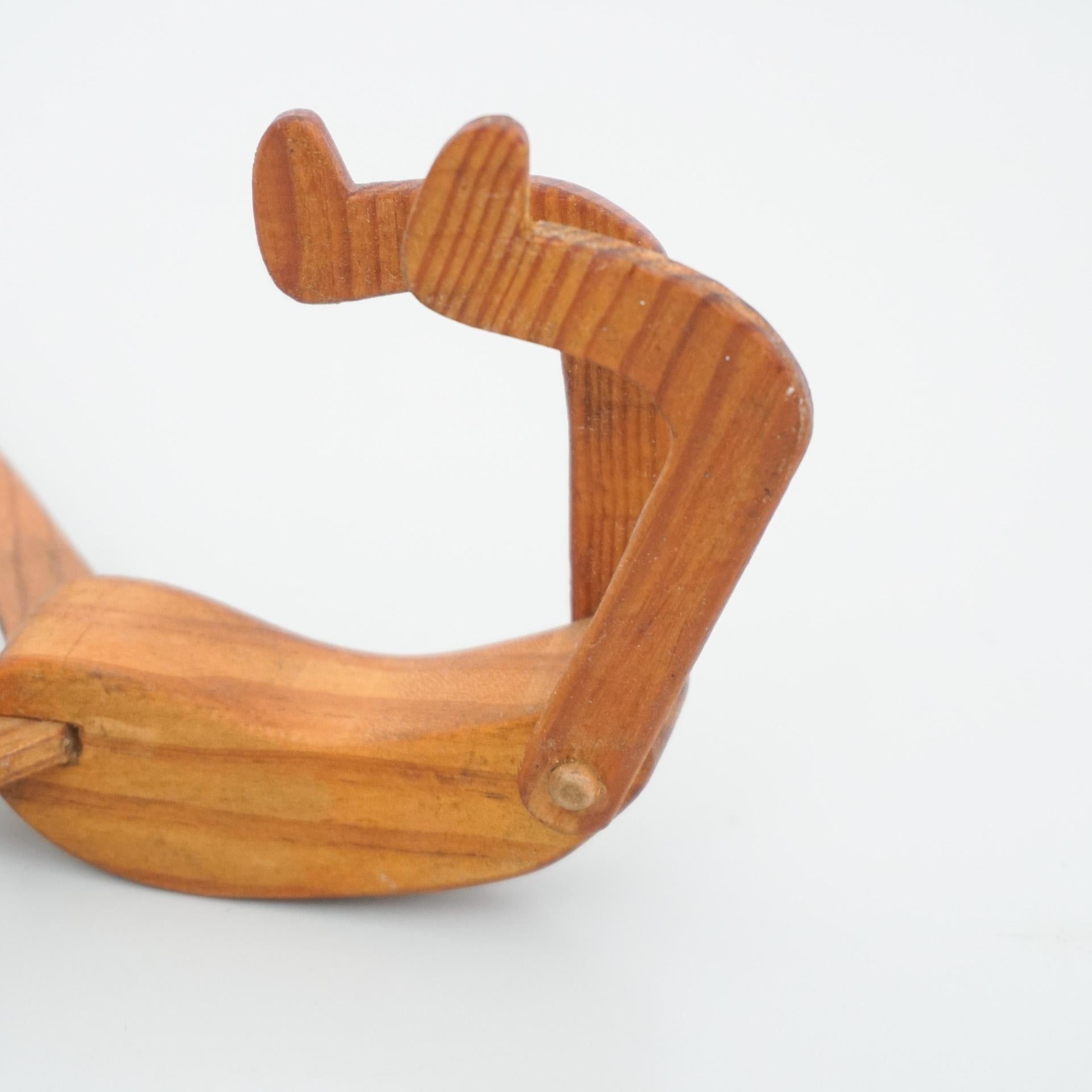 D.Invernon Equilibrist Wood Sculpture, 2020 8