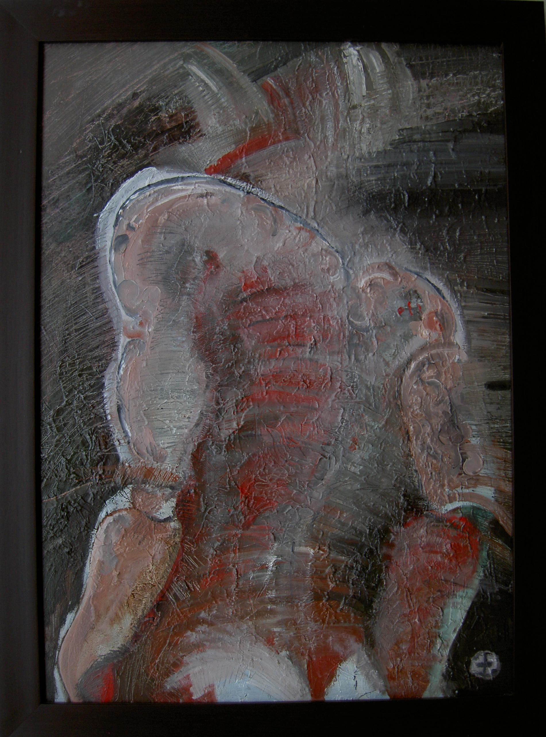 Hermes III (Abstrakt), Painting, von Diogenis Papadopoulos