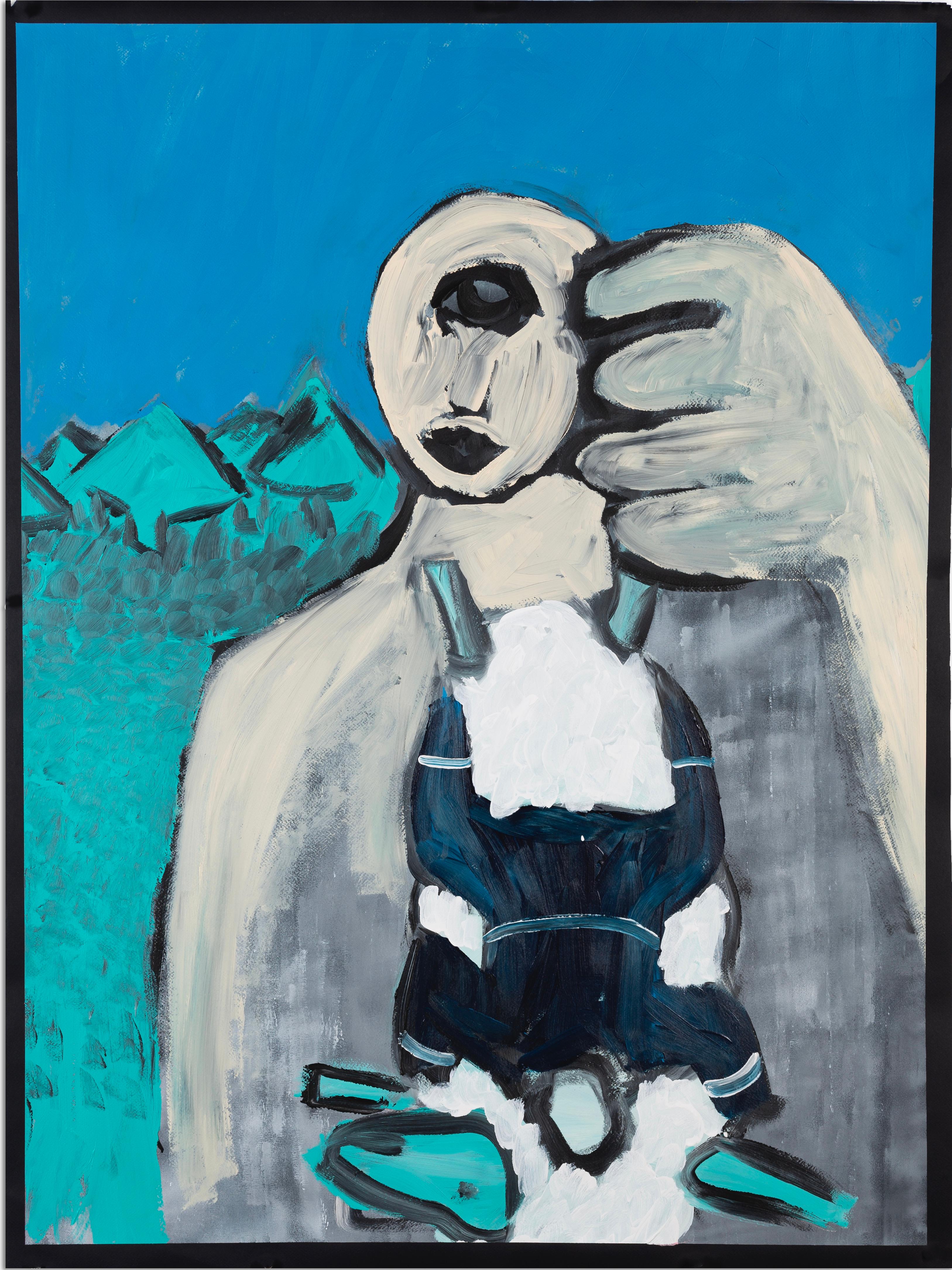Incluso leí algunos clásicos - Painting de Diogo Barros Pires