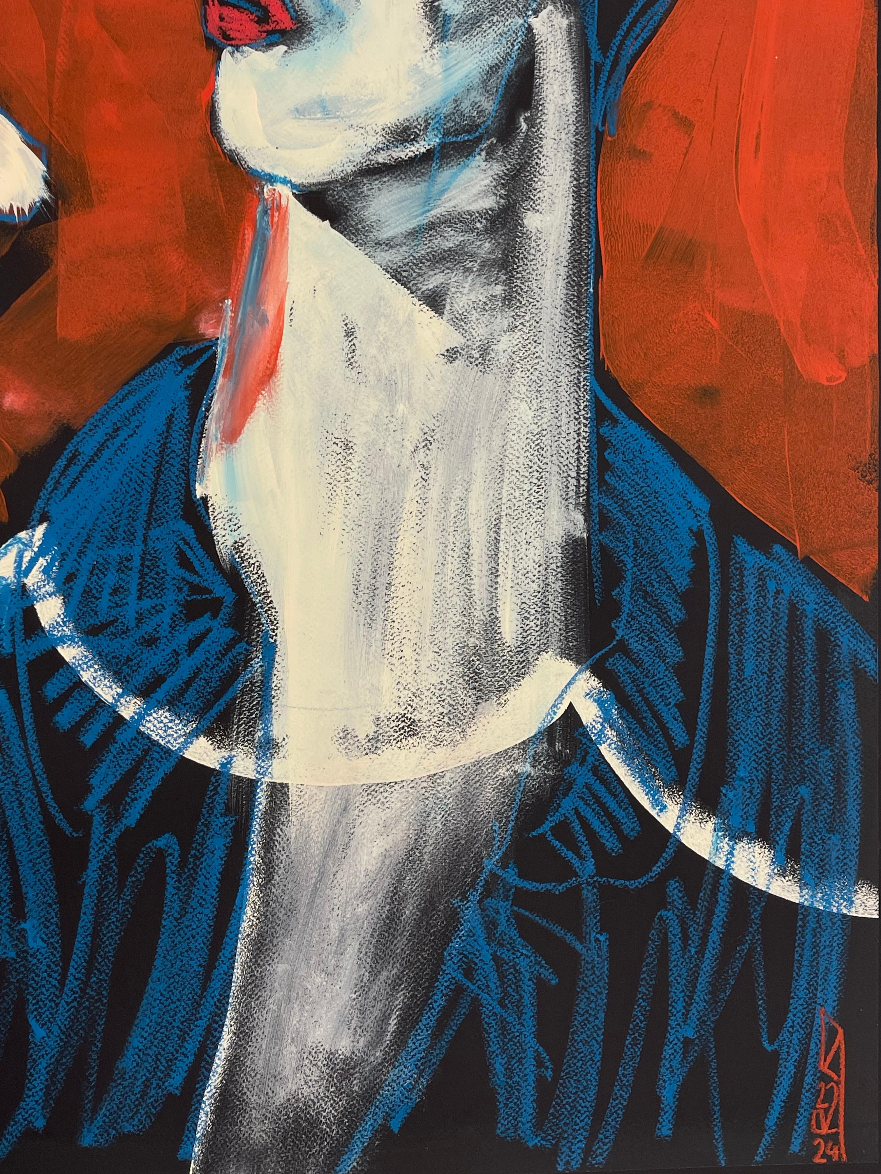 RITRATTO DI SÉ - Painting di Diogo Barros Pires