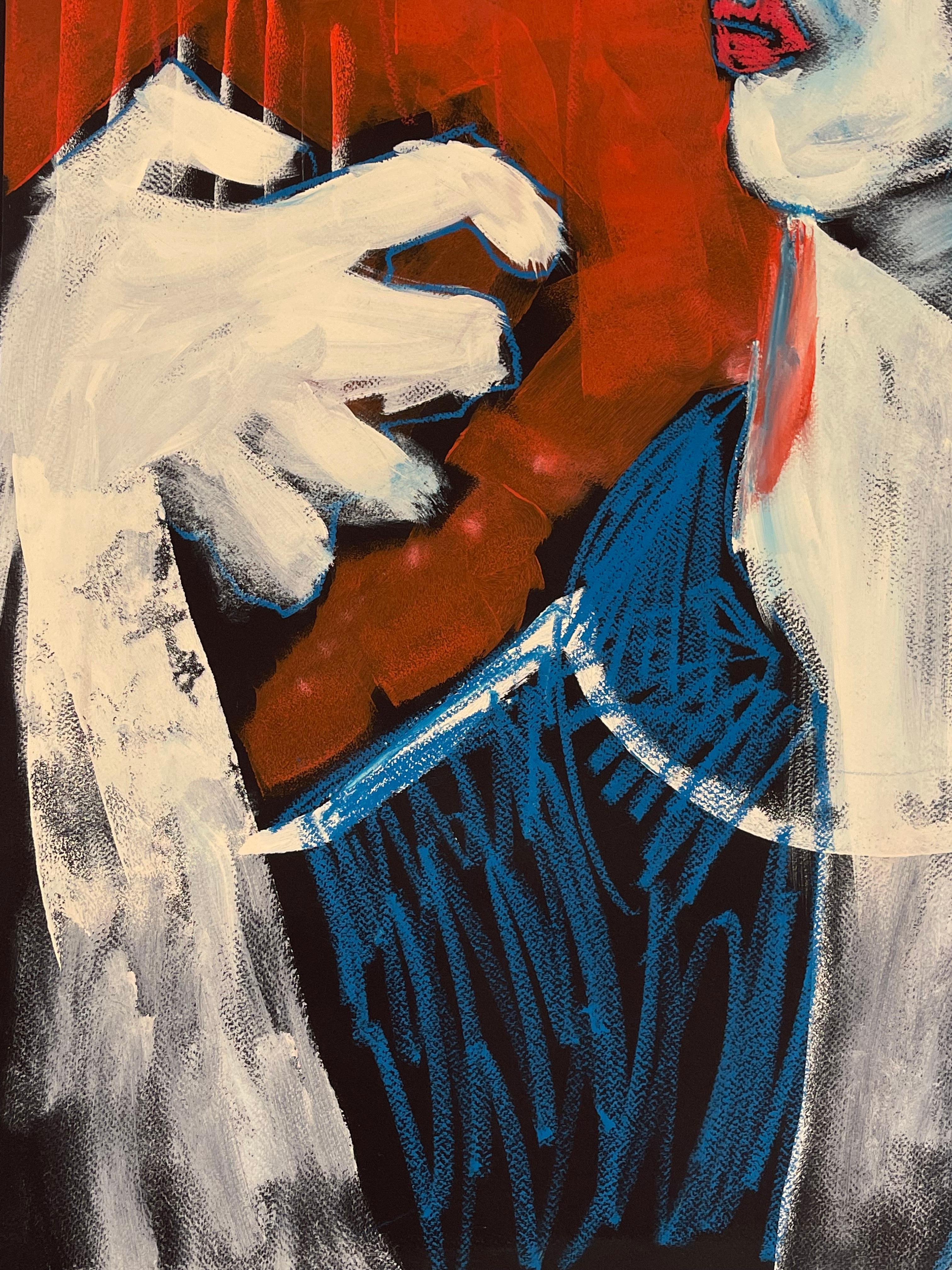 RITRATTO DI SÉ - Painting Contemporaneo di Diogo Barros Pires