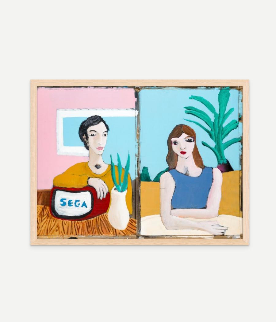 A veces hacen falta dos para ser uno - Painting de Diogo Barros Pires