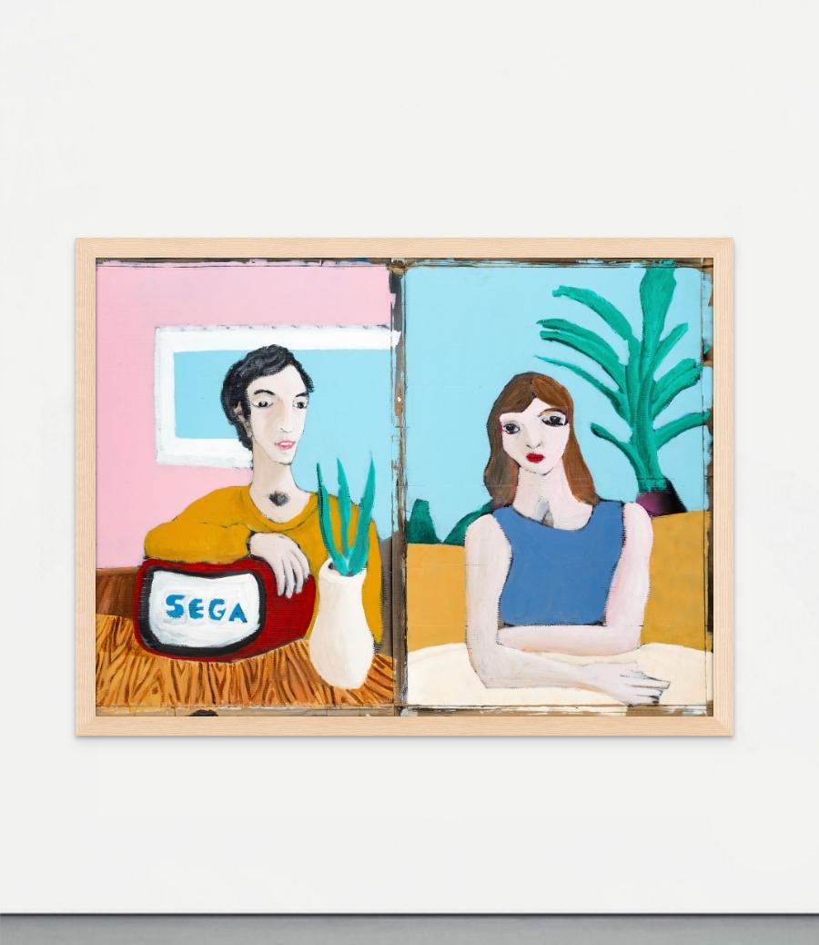 A veces hacen falta dos para ser uno - Painting Contemporáneo de Diogo Barros Pires