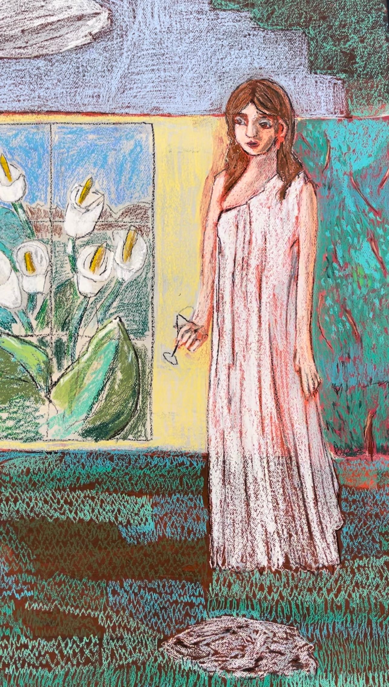 Senza titolo - Painting Contemporaneo di Diogo Barros Pires