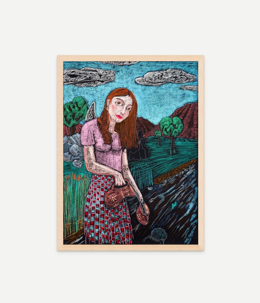 XIV - Temperance - Painting by Diogo Barros Pires