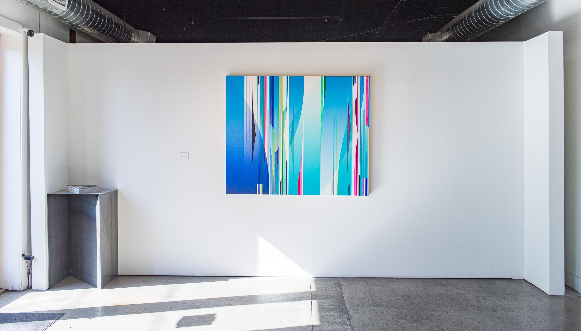 Aquarium (Abstrakt), Painting, von Dion Johnson