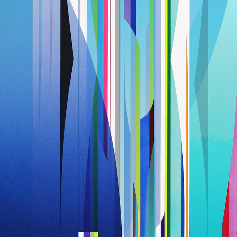 Aquarium – Painting von Dion Johnson