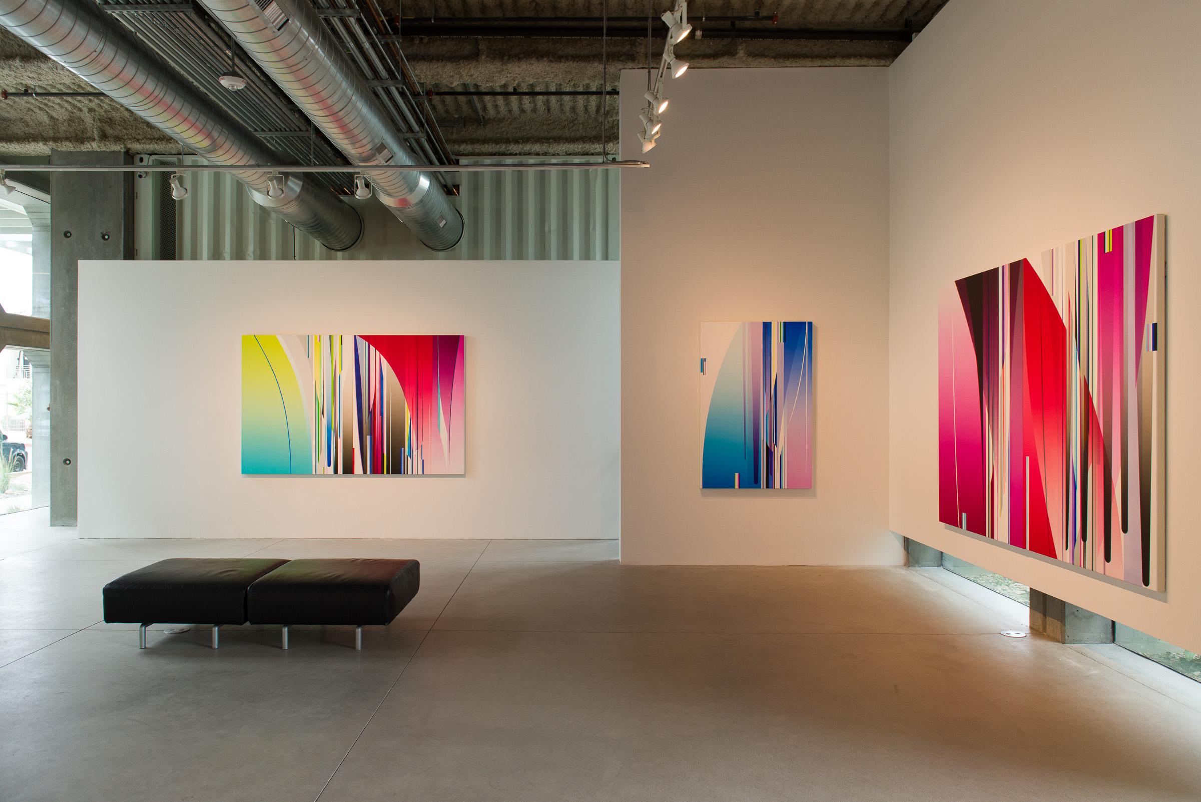 Sensation (Grau), Abstract Painting, von Dion Johnson
