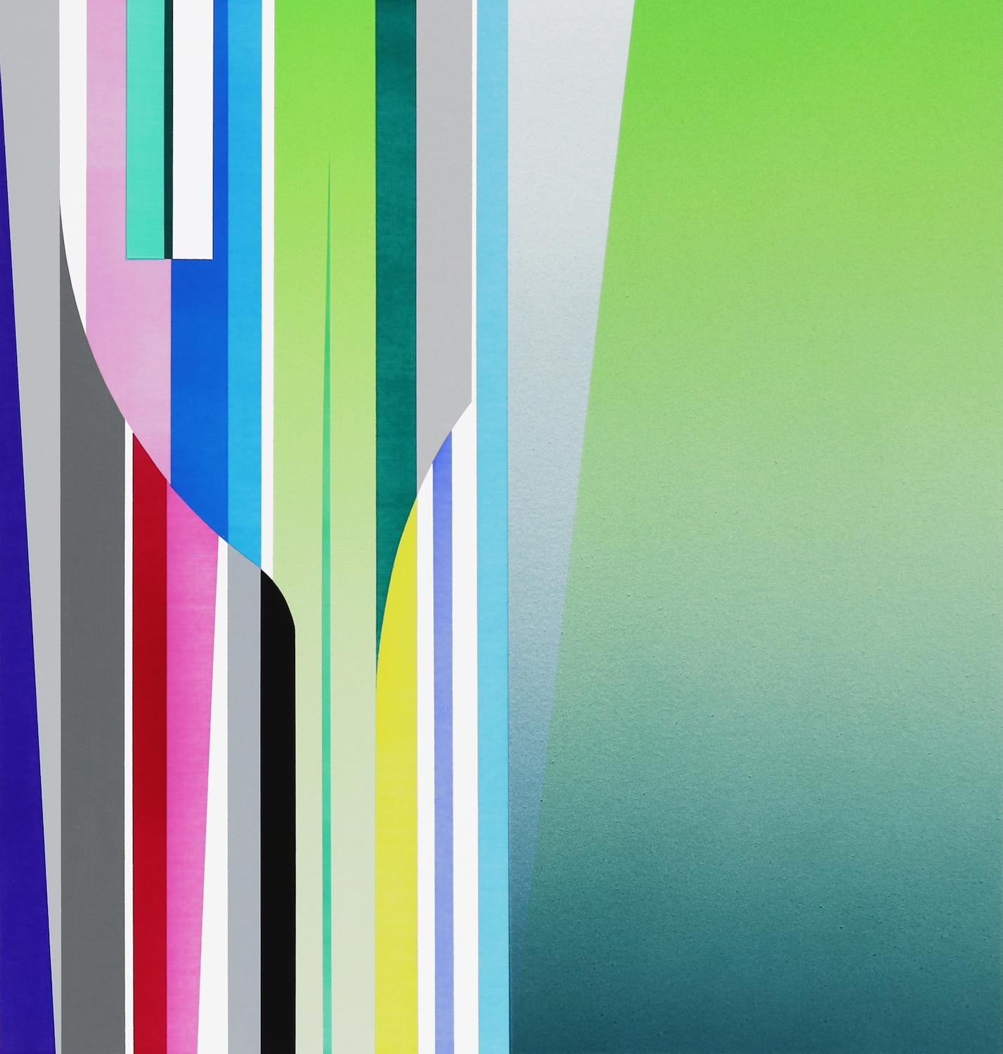 Dion Johnson Abstract Painting - Spring (fresh)
