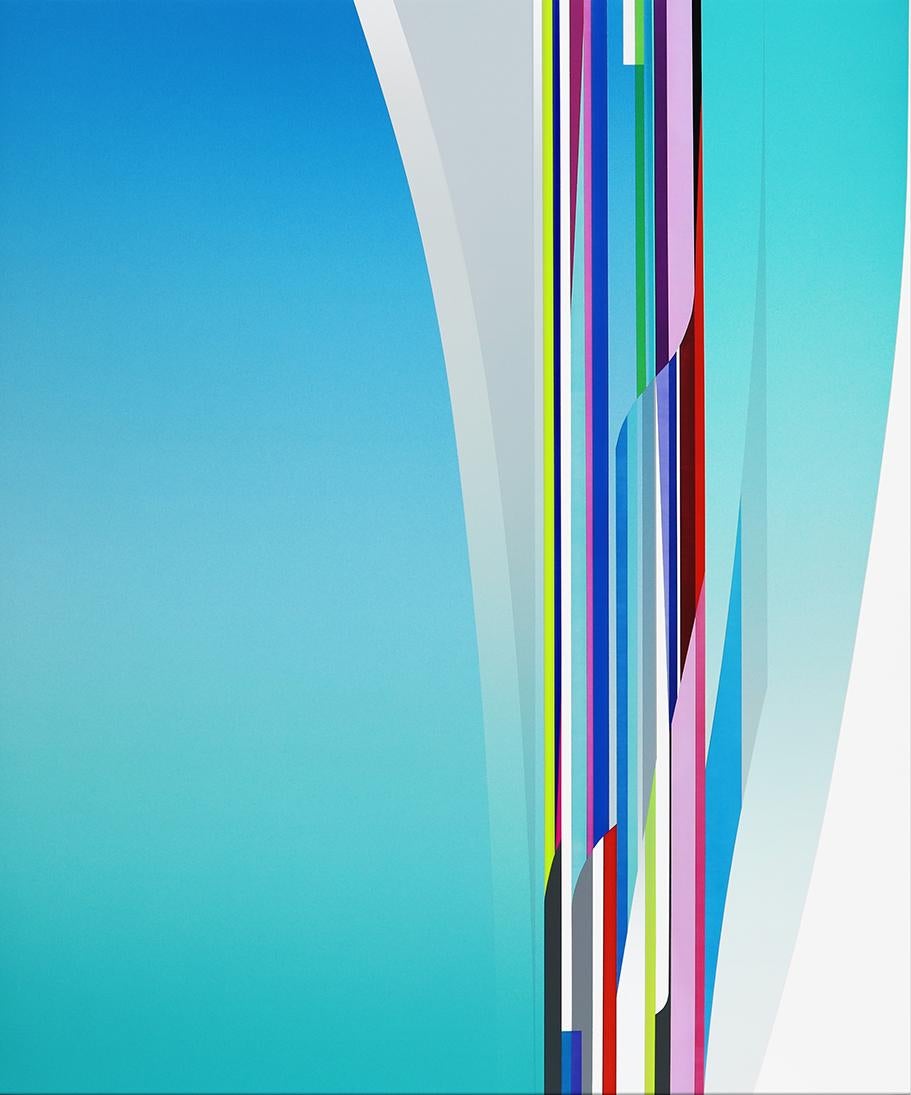 Dion Johnson Abstract Painting - Stratosphere