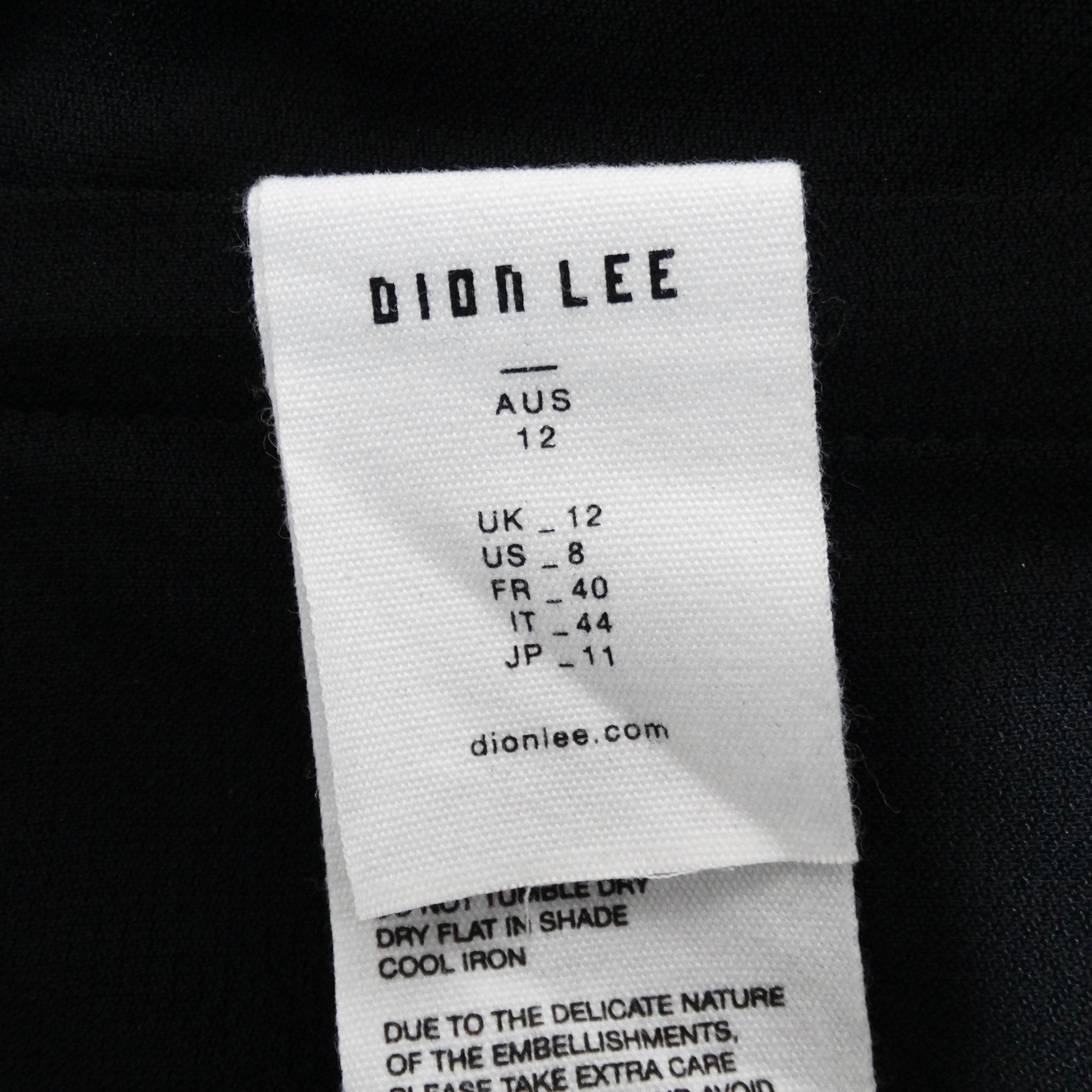 Dion Lee Beaded Plunge Strapless Top For Sale 5