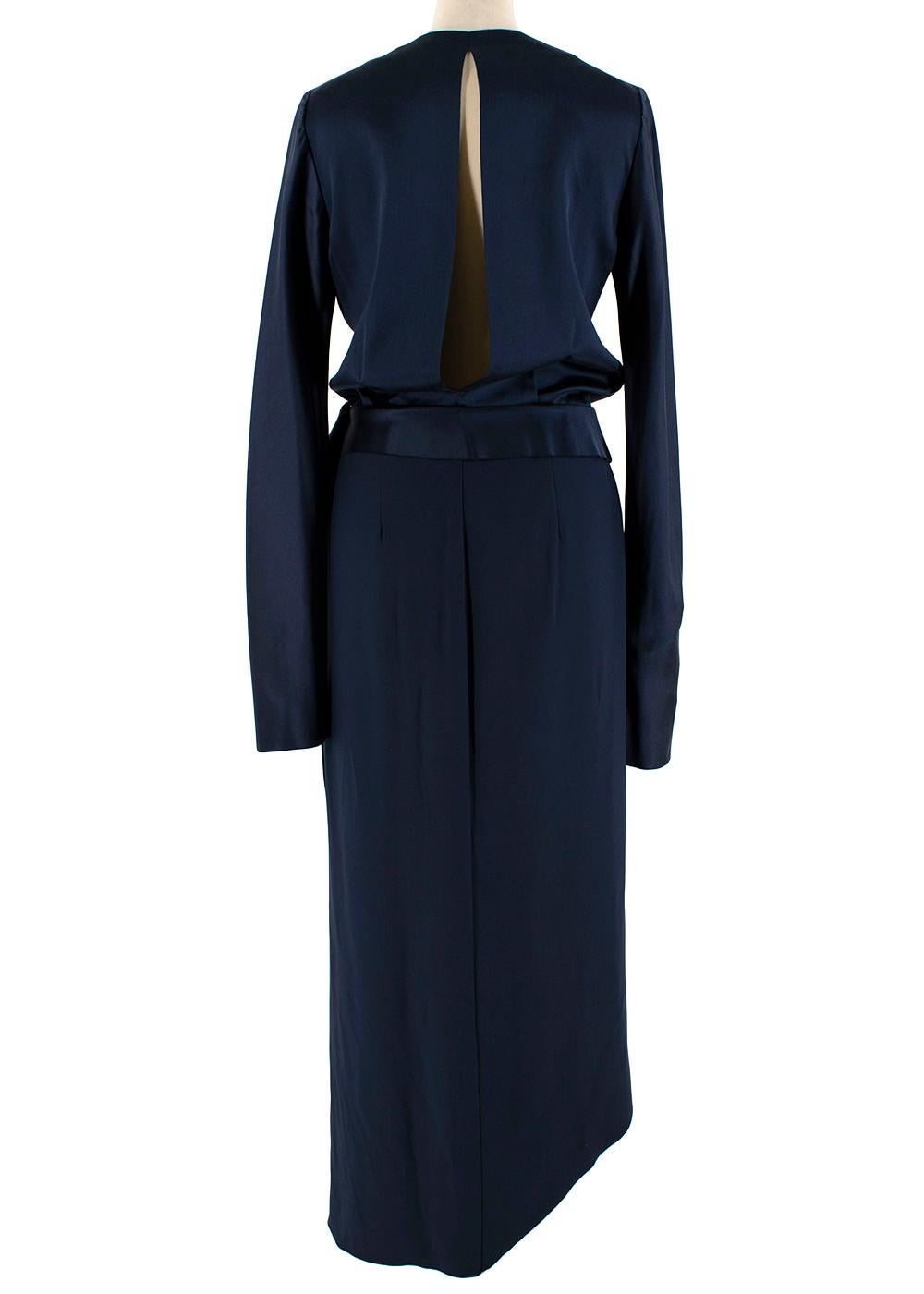 dion lee wrap dress