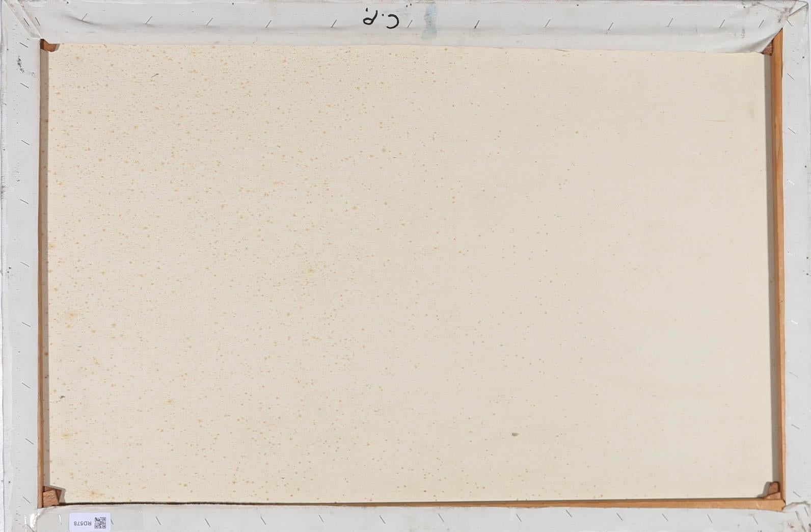 Dion Pears (1929 - 1985) - Huile du milieu du 20e sicle, Thames Barges at Sea II 2