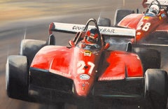 Dion Pears, “Ferrari at the 1982 San Marino Grand Prix—Villeneuve and Pironi
