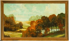 Dion Pears - Framed Mid 20th Century Oil, Autumnal Landscape