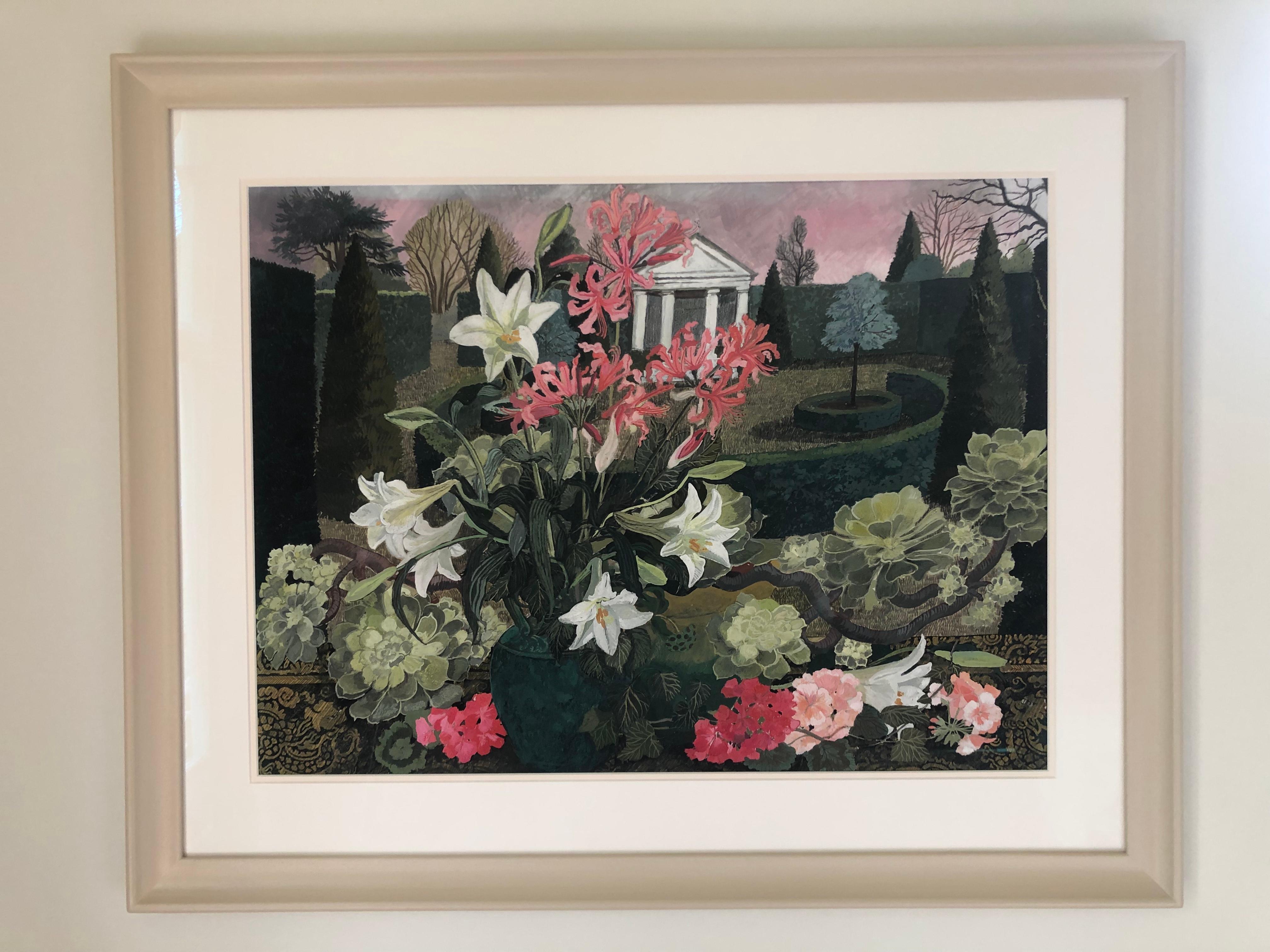 Il Tempio - Painting Dopoguerra di Dione Page RWA SWA