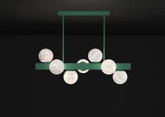 Dioniso Freedom Green Metal Pendant Lamp by Alabastro Italiano