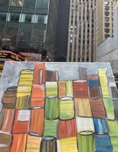 Containers, Painting, Acrylic on Canvas