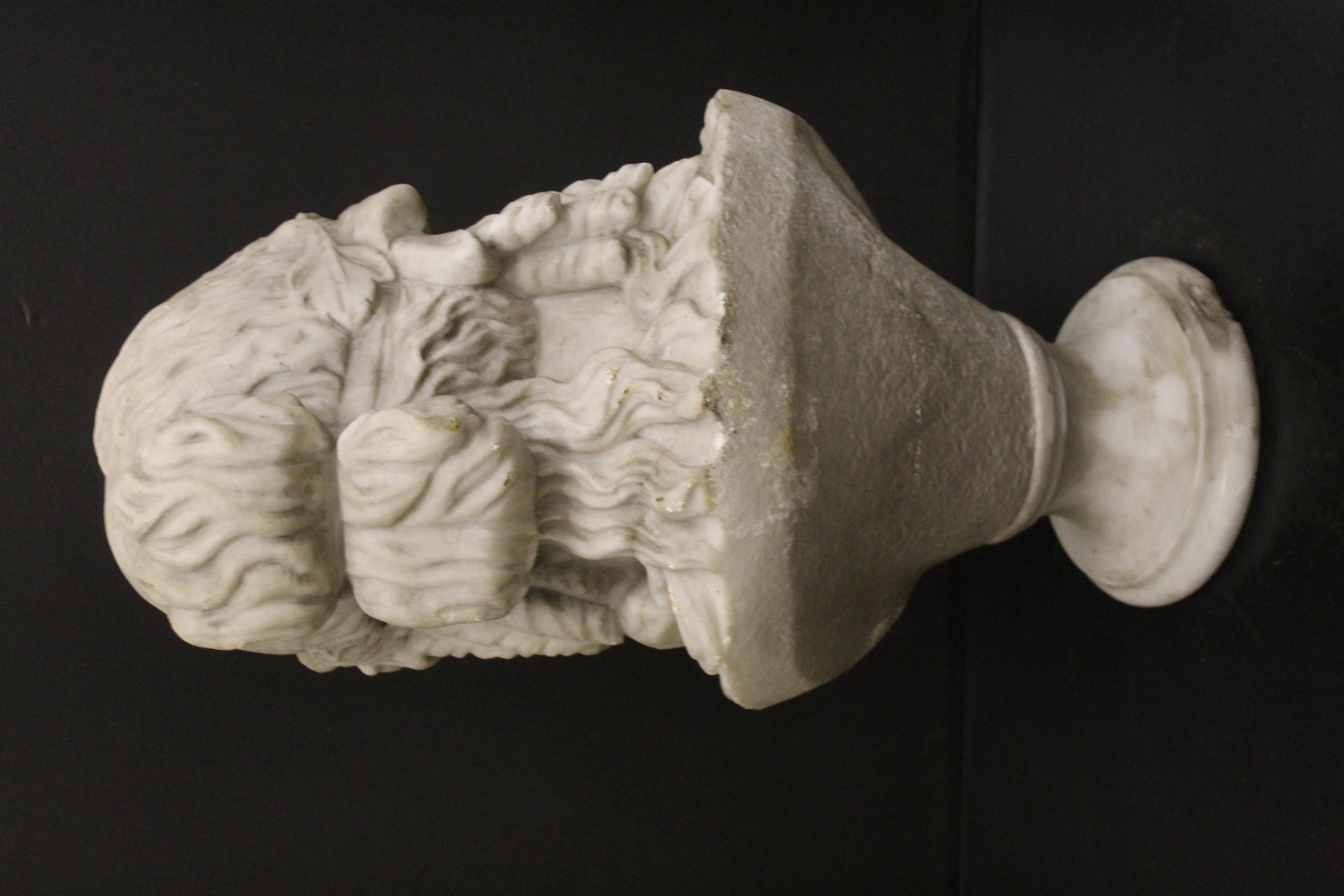 Late 19th Century Dionysius Marble Sculpture, 19th Century For Sale