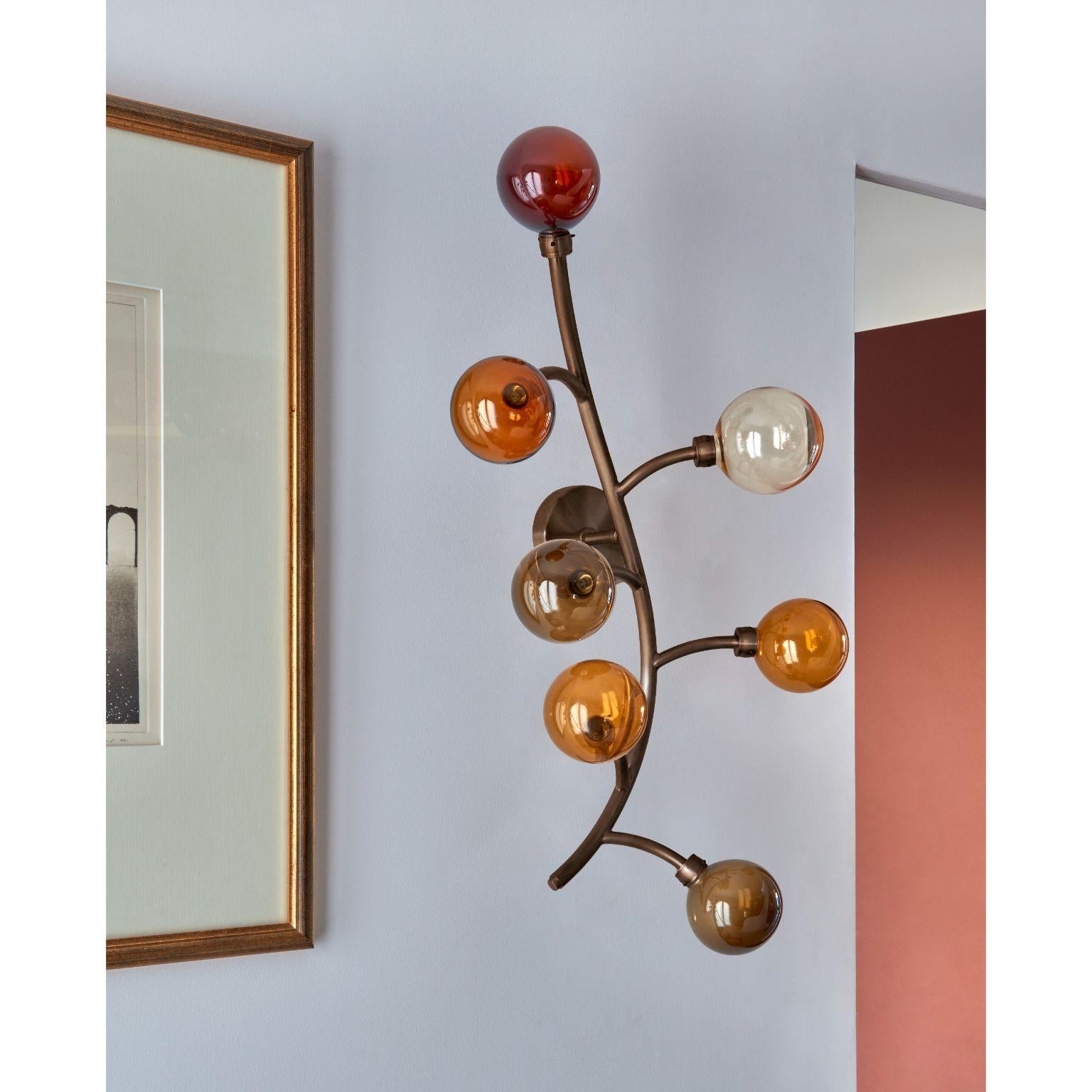Post-Modern Dionysos Sconce by Emilie Lemardeley For Sale