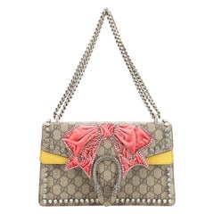 Dionysus Bag Crystal Embellished GG Coated Canvas Small