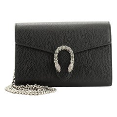 Dionysus Chain Wallet Leather with Embellished Detail Small
