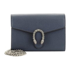 Dionysus Chain Wallet Leather with Embellished Detail Small