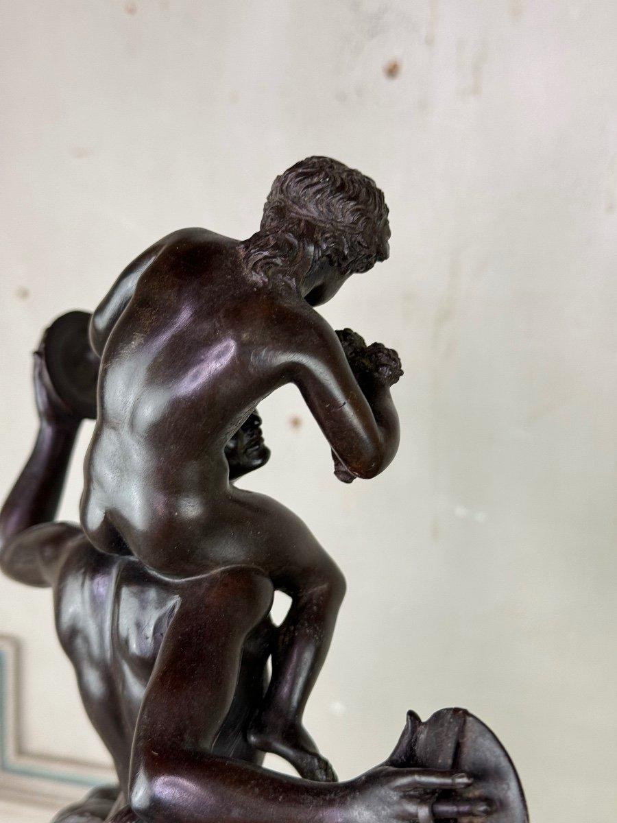 Dionysus On The Shoulders Of A Satyr In Excellent Condition For Sale In Honnelles, WHT