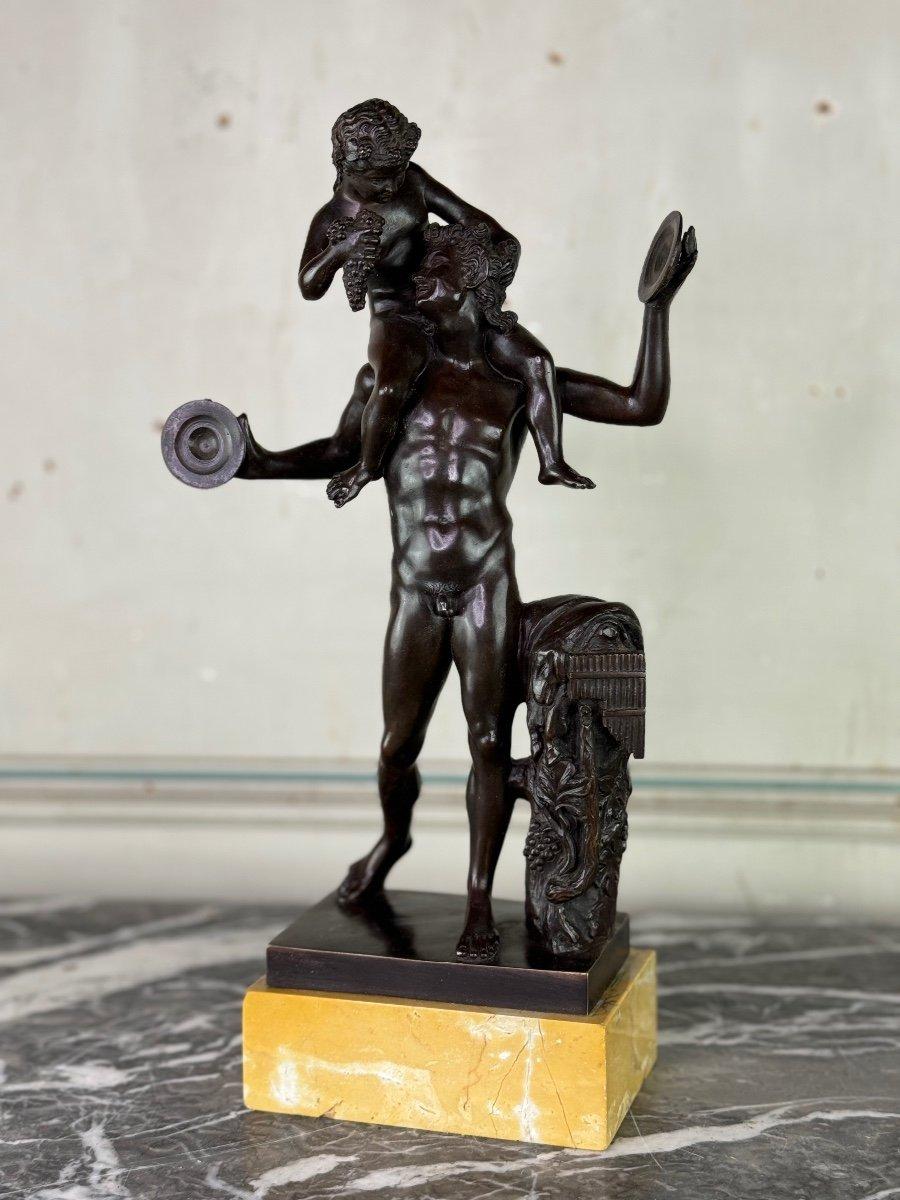 Dionysus On The Shoulders Of A Satyr For Sale 2