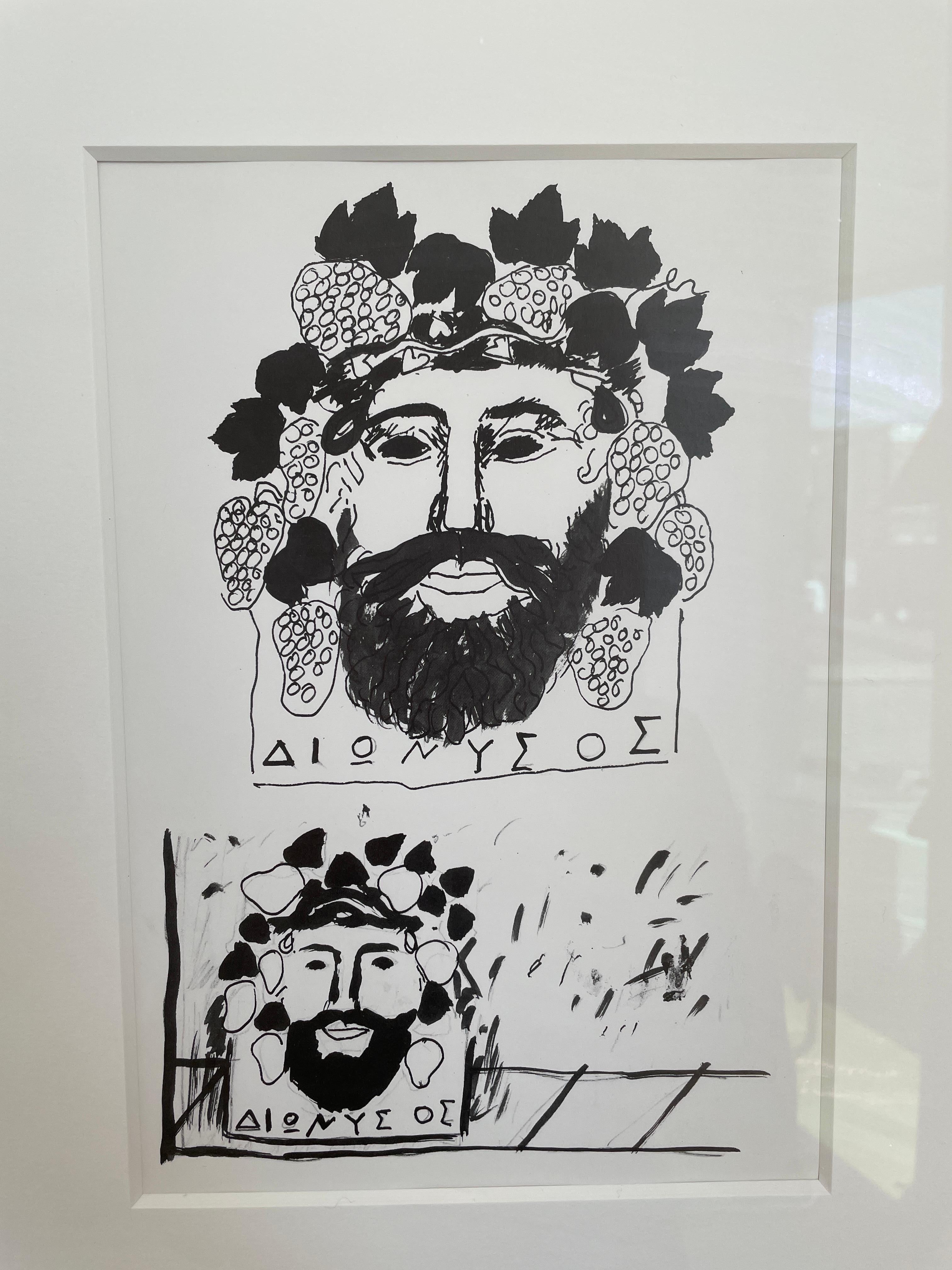 Impression Dionysos de Joe Tilson Bon état - En vente à London, England