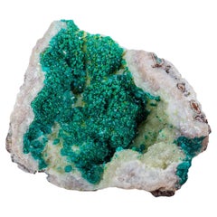 Dioptase de la mine de Tsumeb, Otavi-Bergland District, Oshikoto, Namibia (246.6 gra