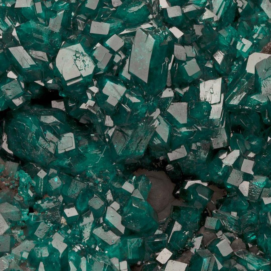 XXIe siècle et contemporain Dioptase sur Goethite Vug en vente