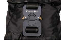 Dior 1017 Alyx 9SM Sling Side Bag Black Nylon Messenger Crossbody