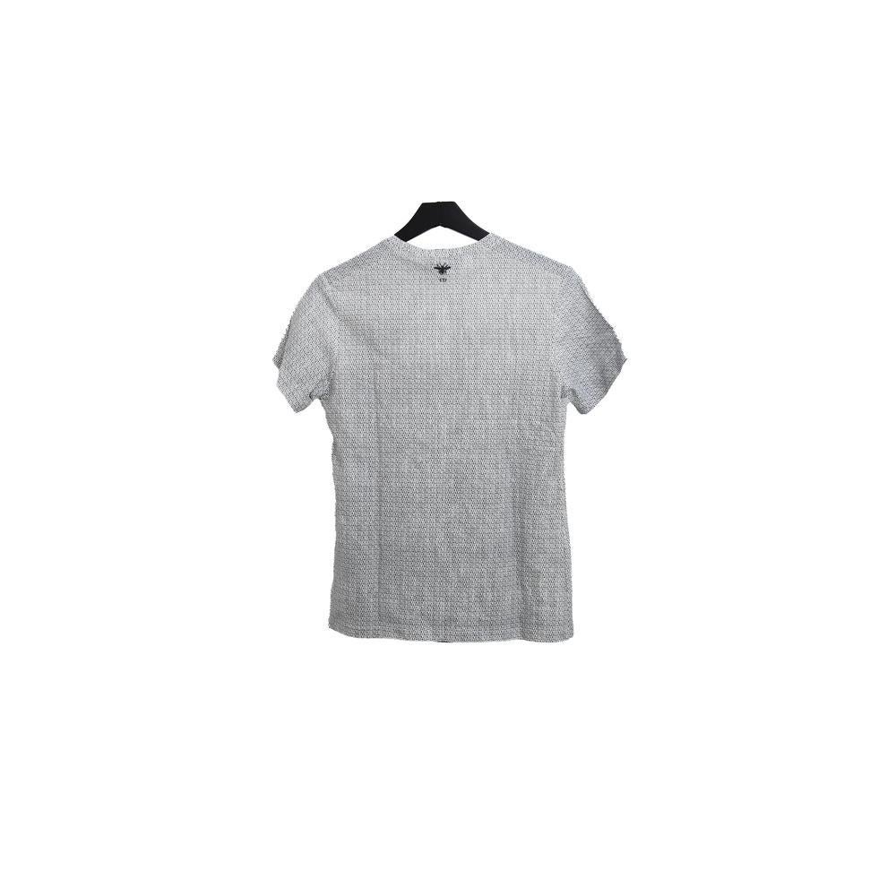Dior 17 L'Etoile T-Shirt mit Stern-Blumendruck in Marineweiß im Zustand „Neu“ im Angebot in Flushing, NY