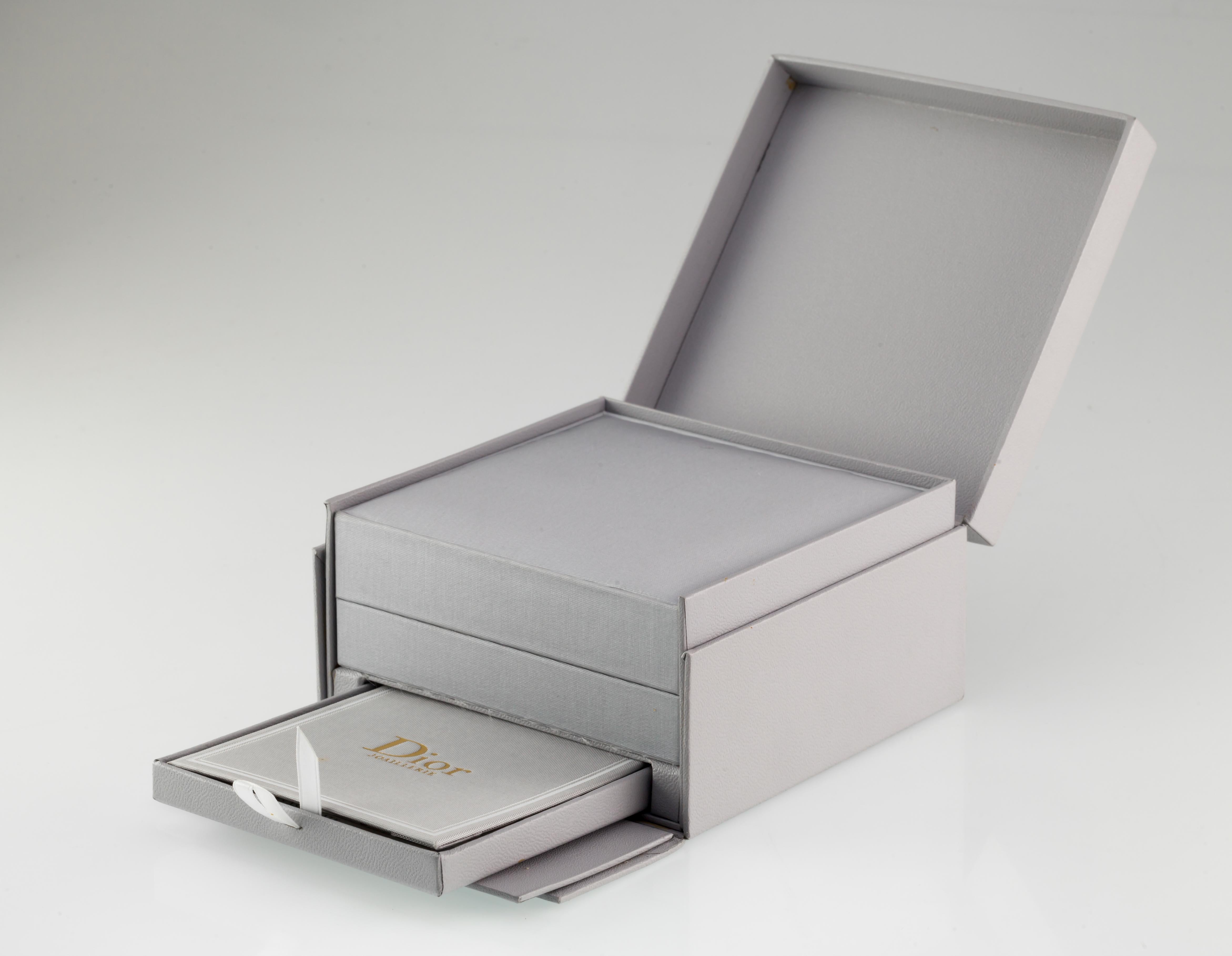 Dior 18 Karat Roségold Gourmande Pastell Libellen-Ohrringe mit Box und Papieren im Angebot 3