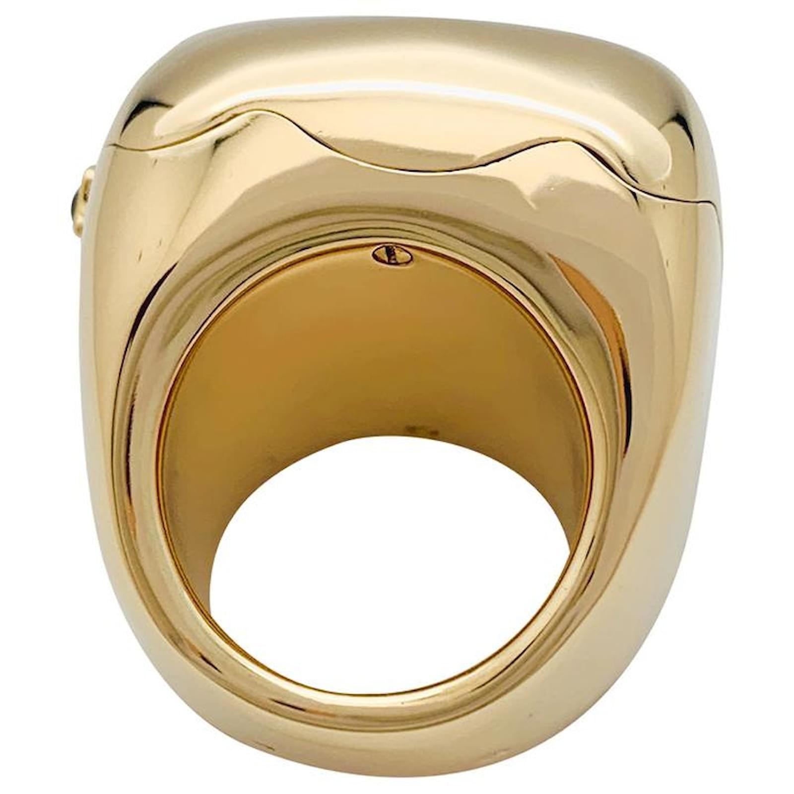 dior ring gold