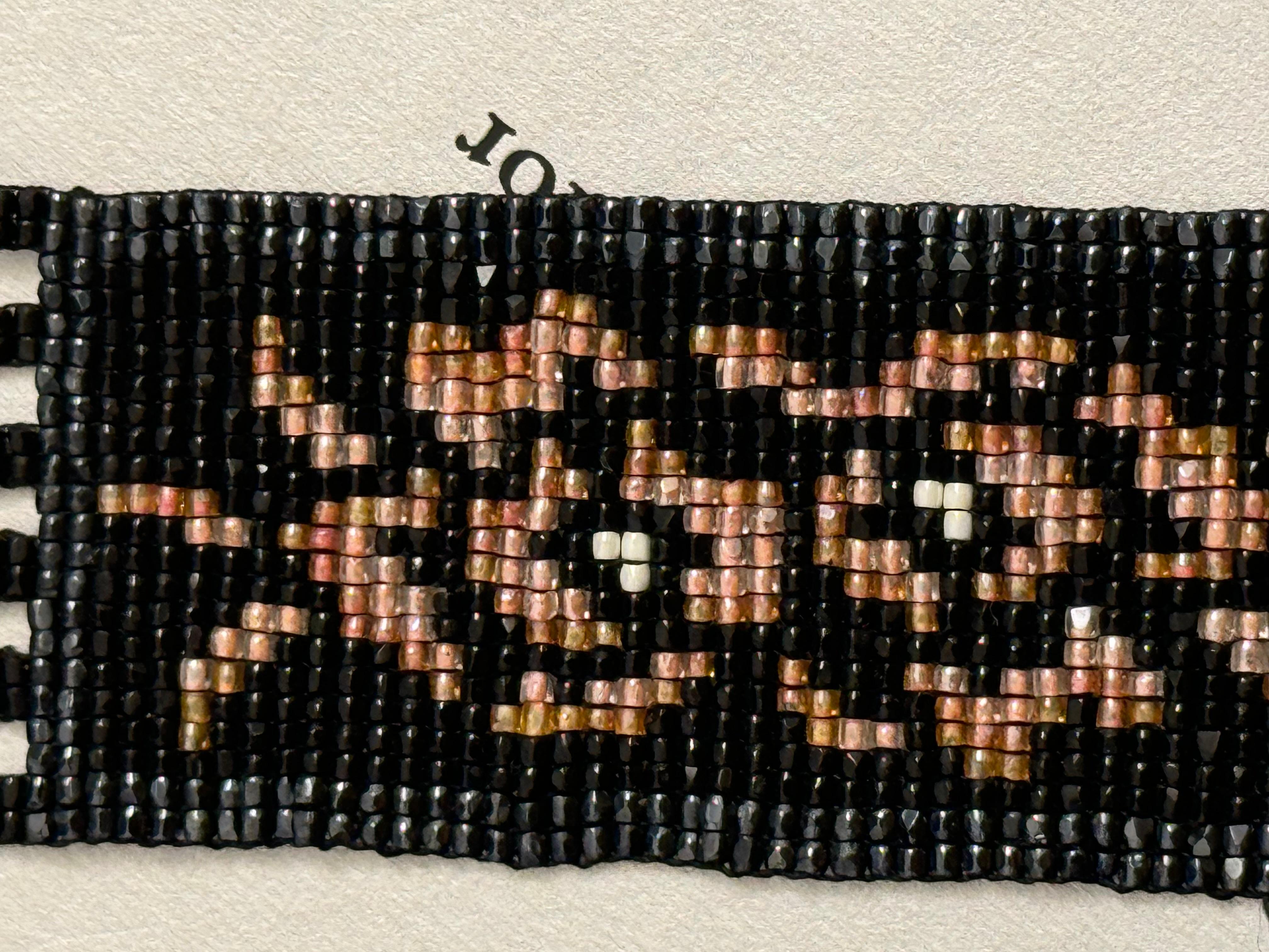 Dior 1997 Masai Bracelet cuff by John Galliano In Excellent Condition For Sale In PARIS, FR