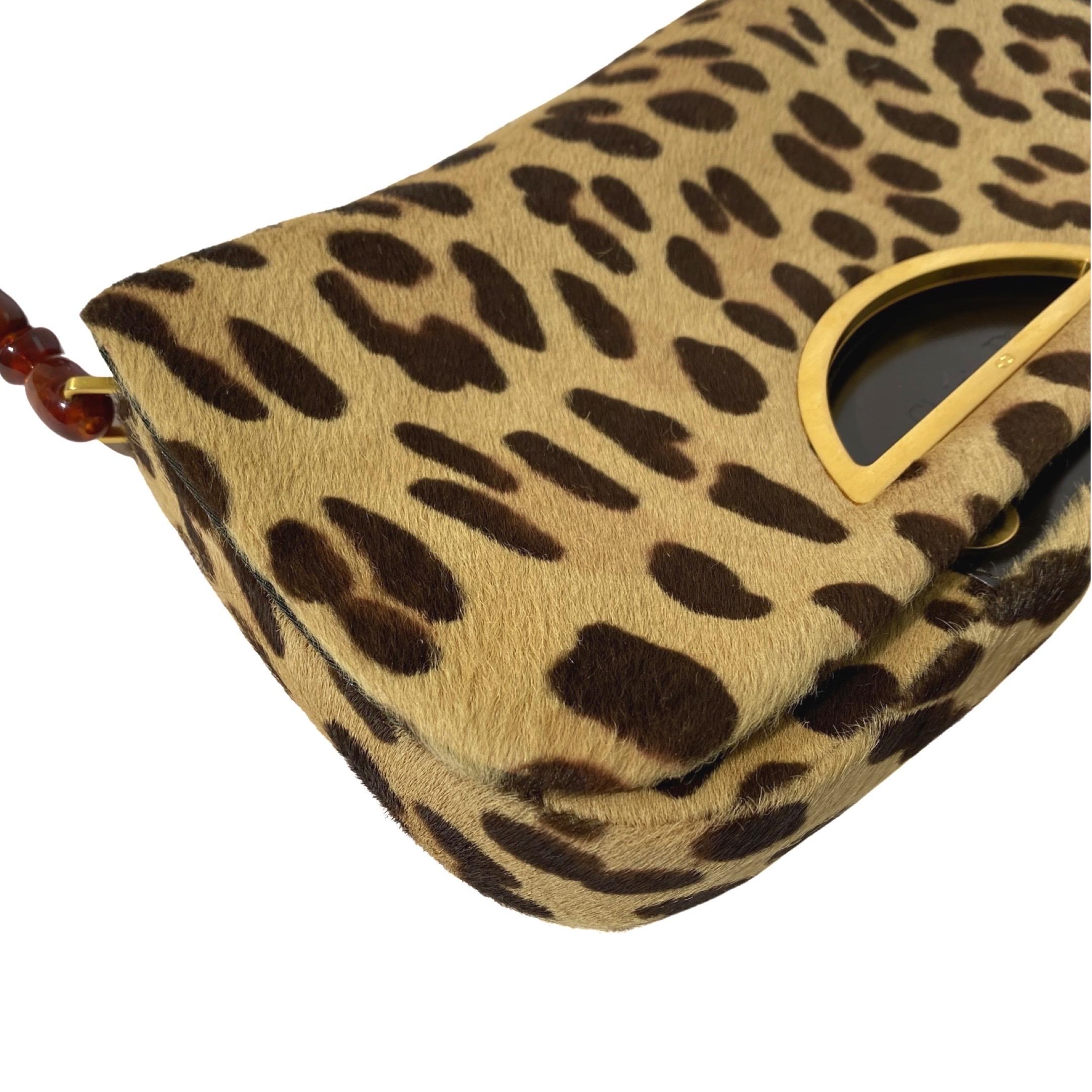 dior tote leopard