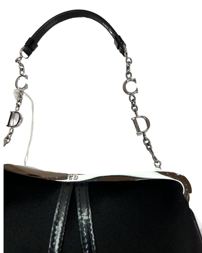 Women's Dior 2000s Micro Silk Saddle Bag For Sale