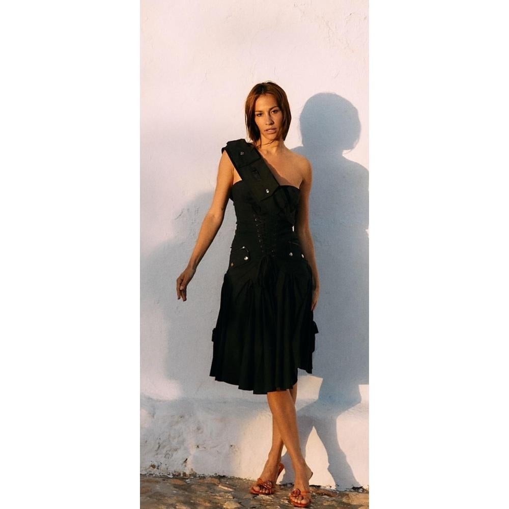 Dior 2003 Cargo Dress by John Galliano In Good Condition For Sale In Eivissa, ES