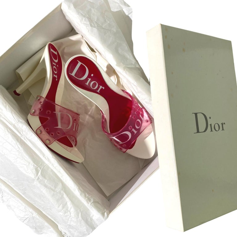 Christian Dior 2001 Rare Pink Galliano Heels · INTO