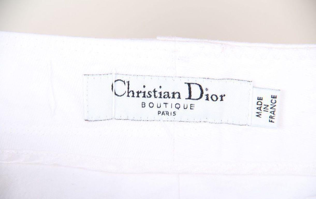 Dior 2006 SS Galliano Denim runway skirt For Sale 6