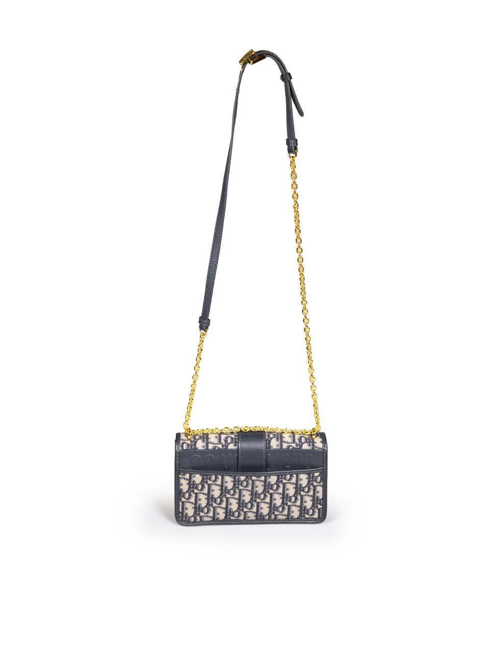 Gray Dior 2017 Navy 30 Montaigne Chain Bag