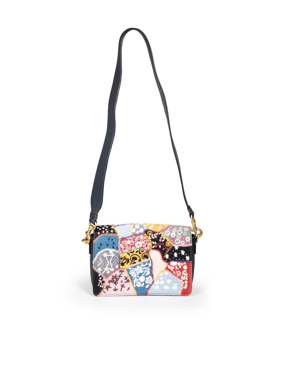 Gray Dior 2018 Dio(r)evolution Beaded Flap Bag