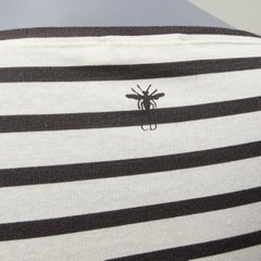 DIOR 2018 Runway No Great Women Artists striped cotton linen striped tshirt XS