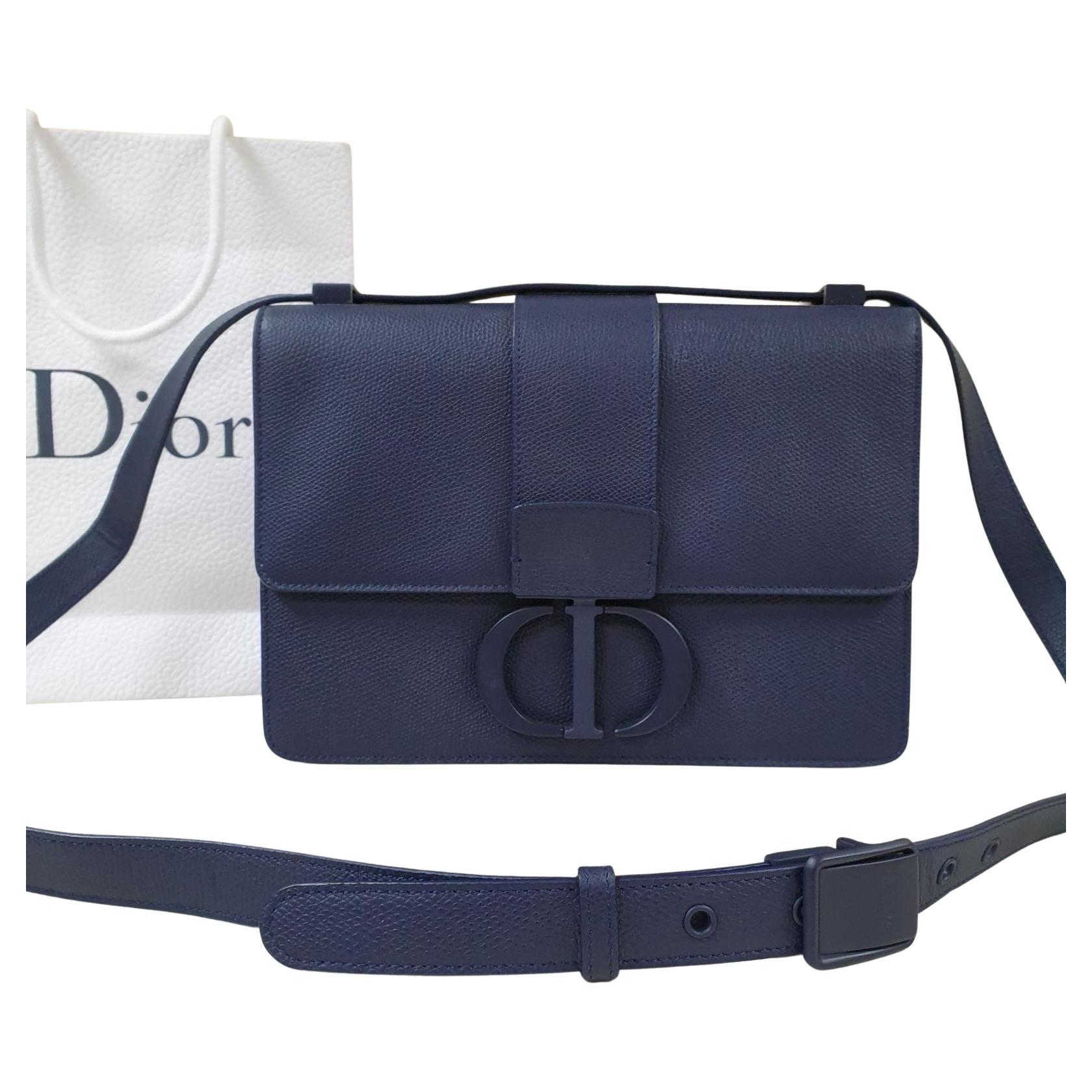 Christian Dior 30 Montaigne Flap Bag Leather at 1stDibs
