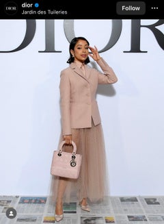 Dior 30 Montaigne Rose Des Vents Blush Pink Nude Bar Jacket