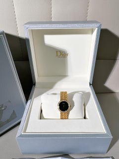 DIOR 66.84g 18K Yellow Gold 0.47ct Brilliant-cut Diamonds Watch CD040150M005