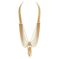 Dior 70s Fringe Statement Necklace